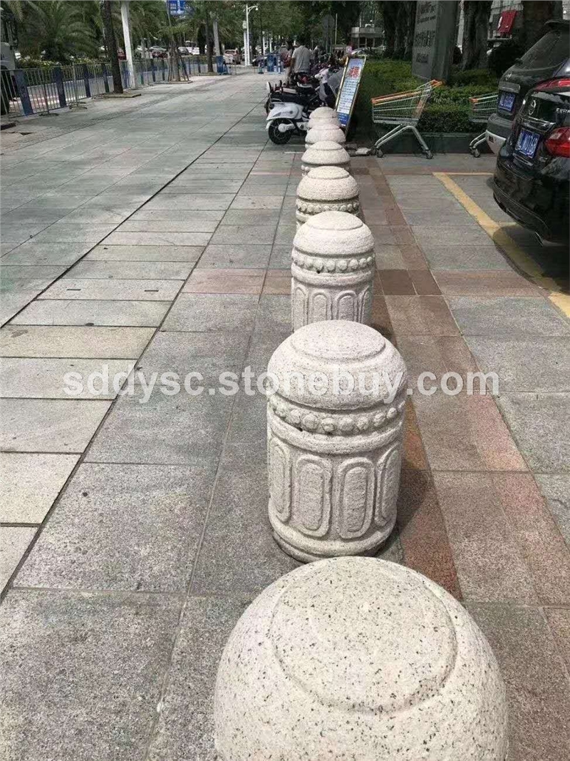 雕刻花瓶柱栏杆挡车球