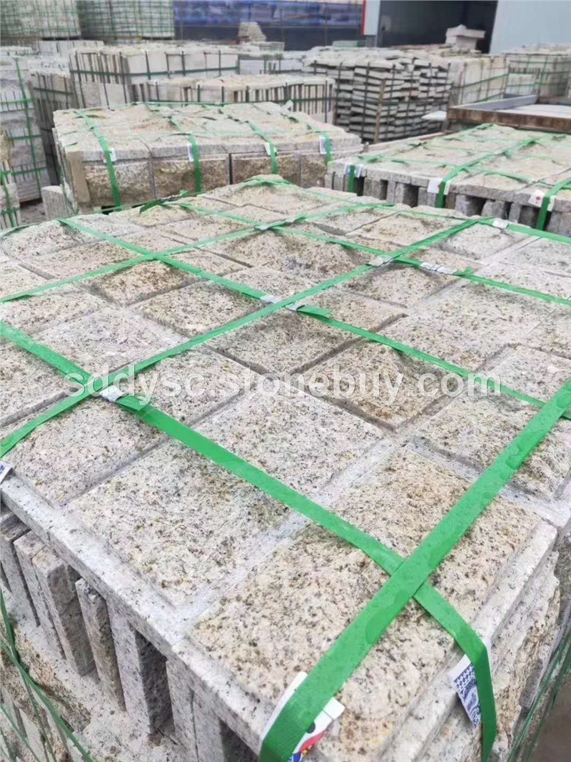 黄锈蘑菇石厂家出货黄锈蘑菇石成品出货