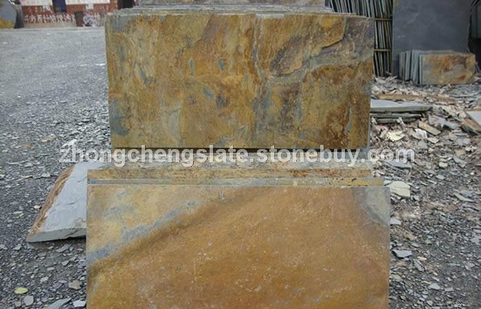 绿底锈板-江西青石板