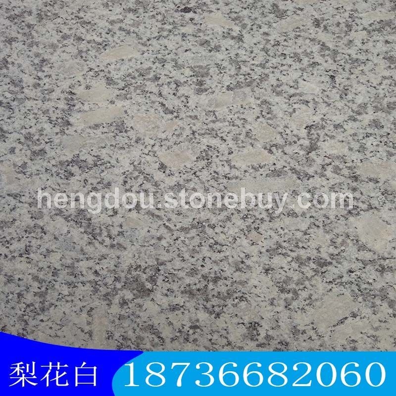 梨花白火烧石材