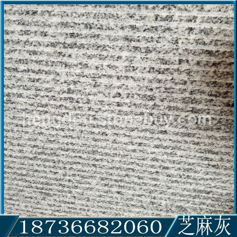 拉丝面芝麻灰镇平灰鲁灰石材