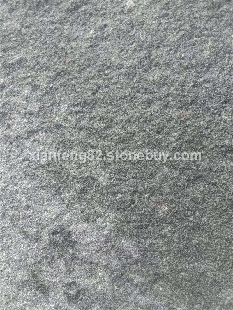 槐花绿光板毛板荔枝面板 雪花青石料 芝麻灰花岗岩芝麻黑石子