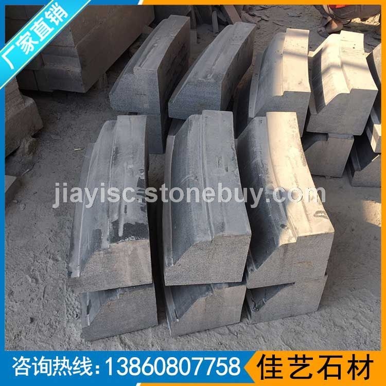 芝麻黑石材路边石