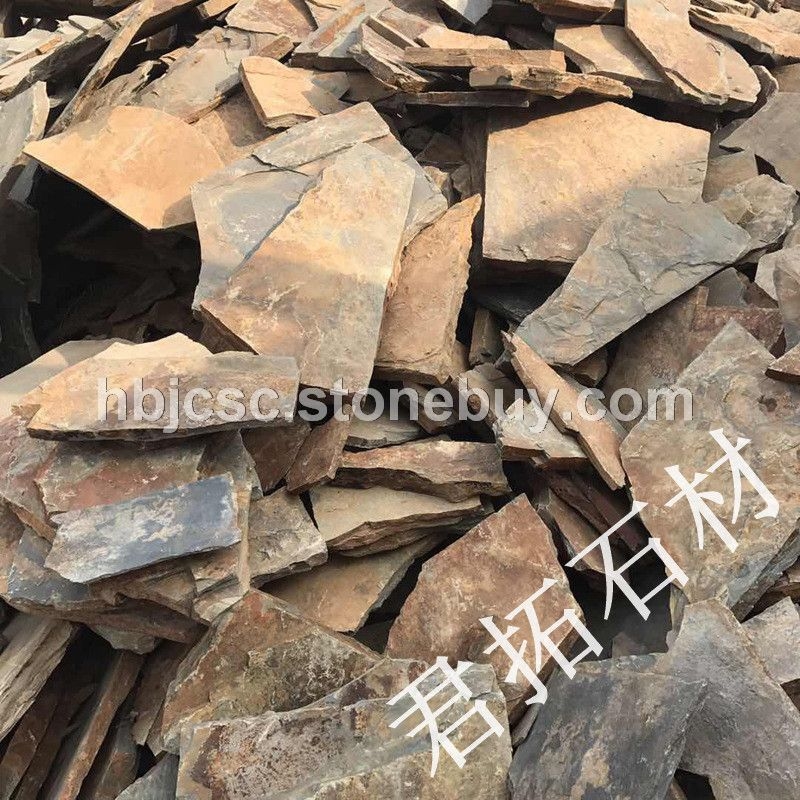 碎拼片石 浆砌石挡墙 红色碎拼厂家 黄木纹碎拼石价格