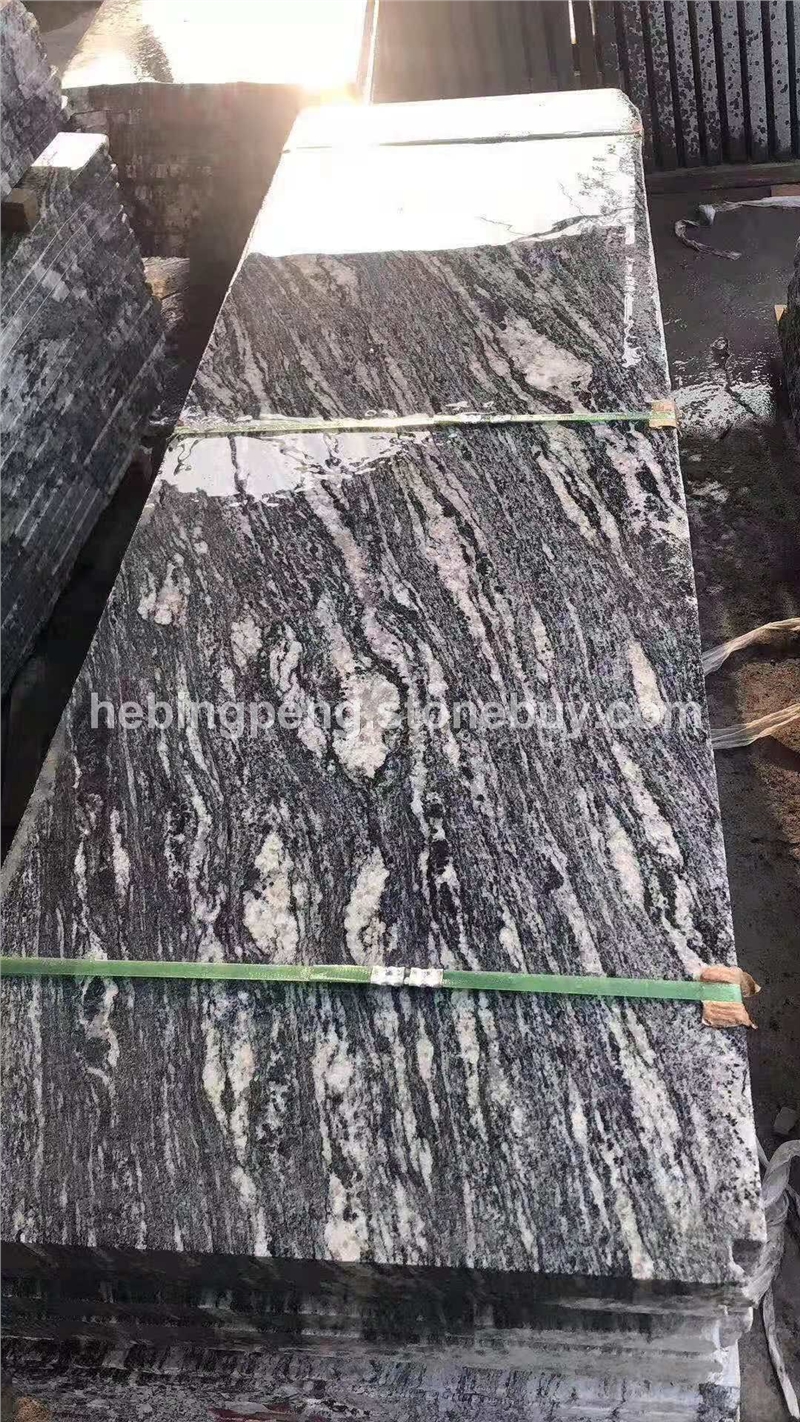 浪淘沙石材喷砂面火烧面 幻彩麻加工定制