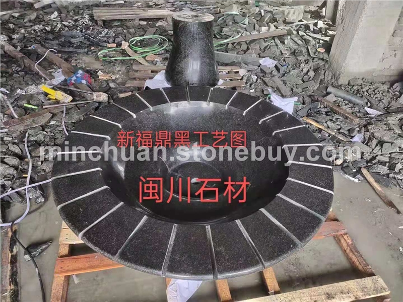 新福鼎黑工艺图、异形石材、树围石