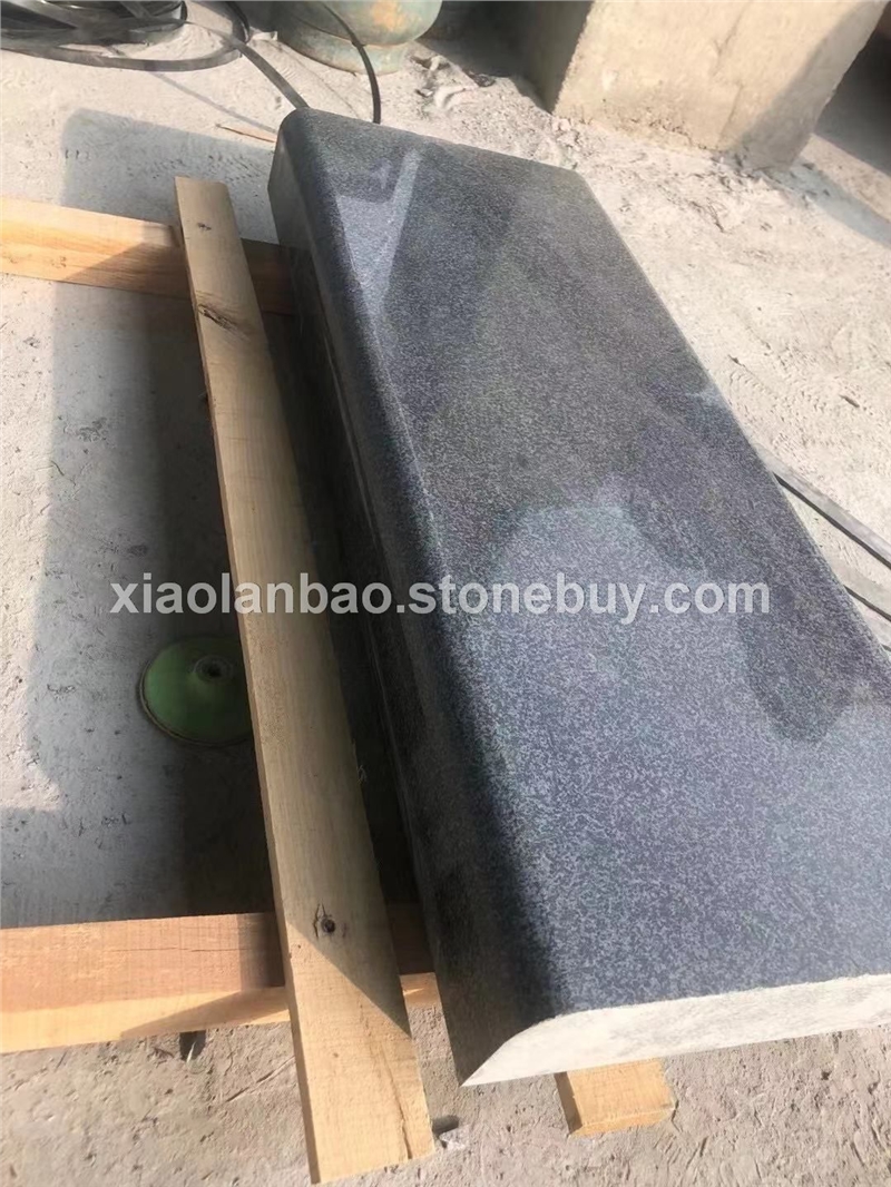 宁德小蓝宝路沿石路边石路侧石道牙石灰点麻石材小兰星石材