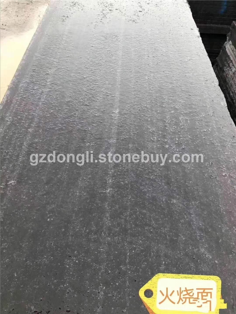 中国黑石材火烧面