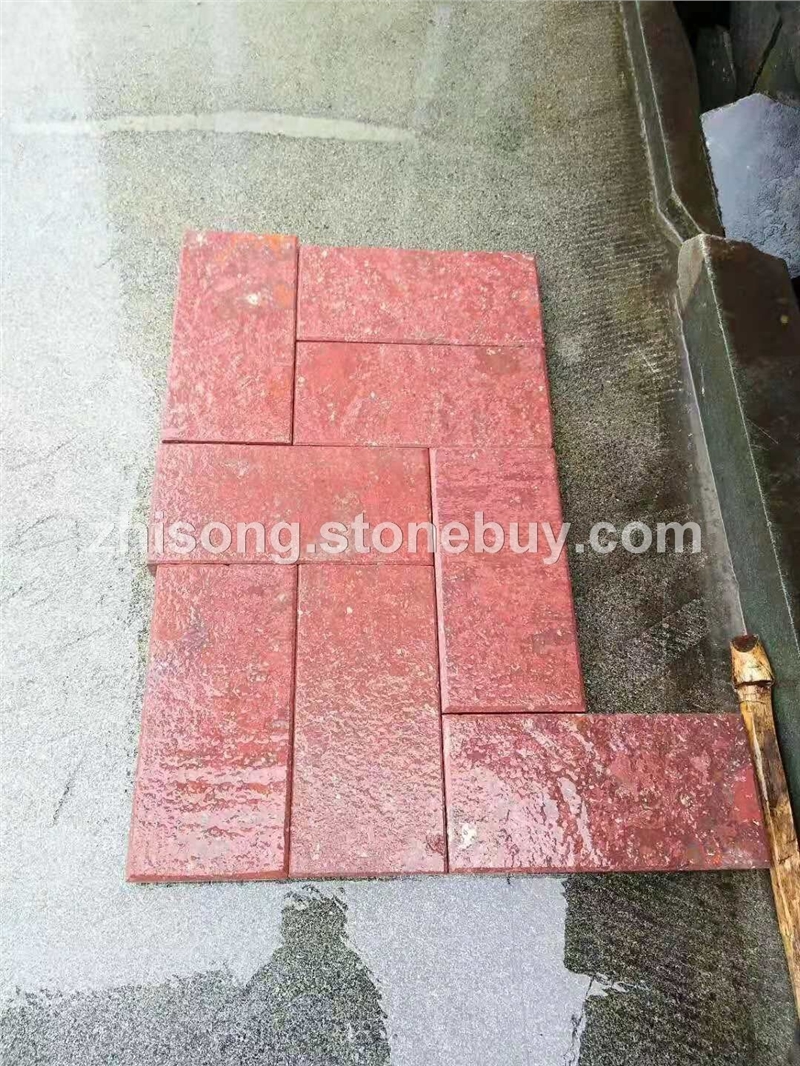 鸡血红石材鸡血红价格