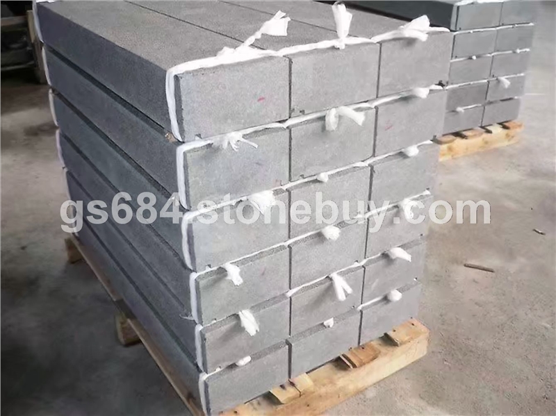 福鼎黑异型加工路沿石福寿红石材