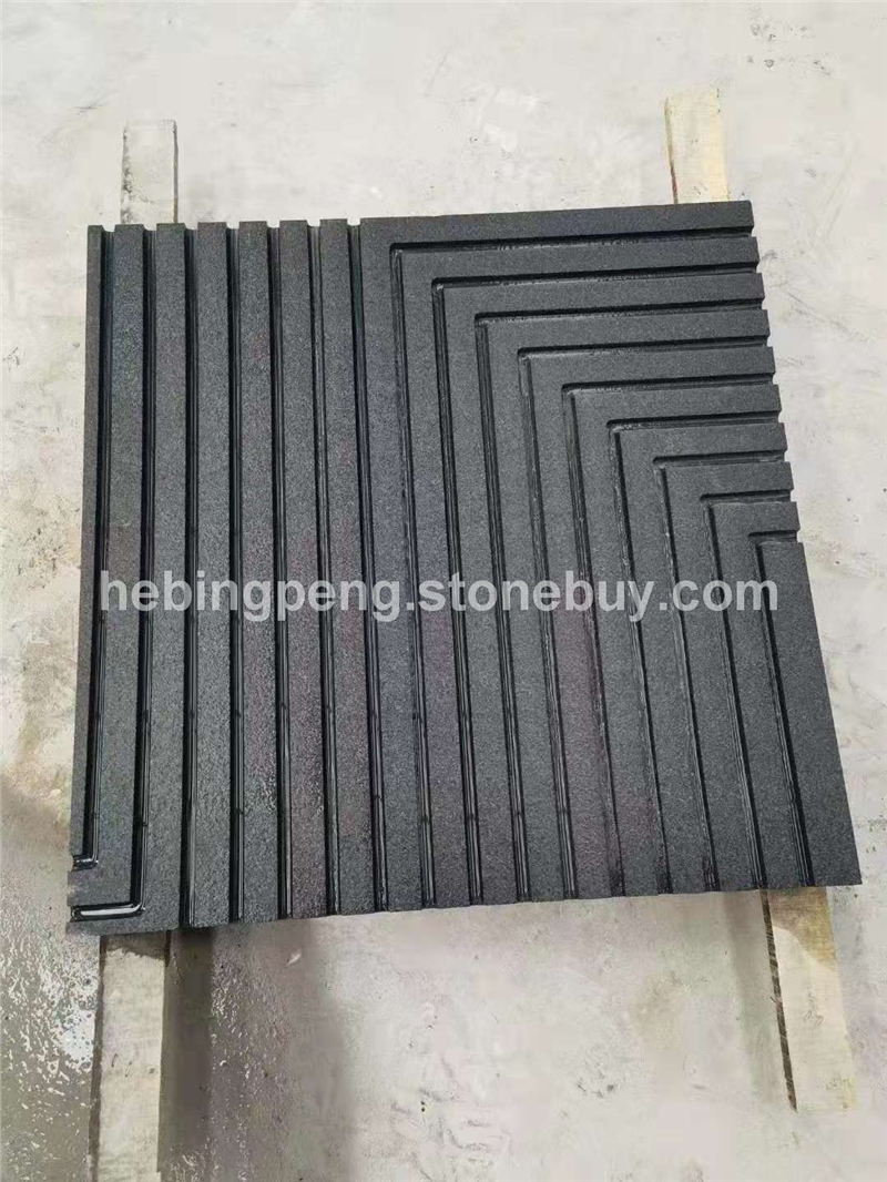 山西黑石材异形山西黑防滑石