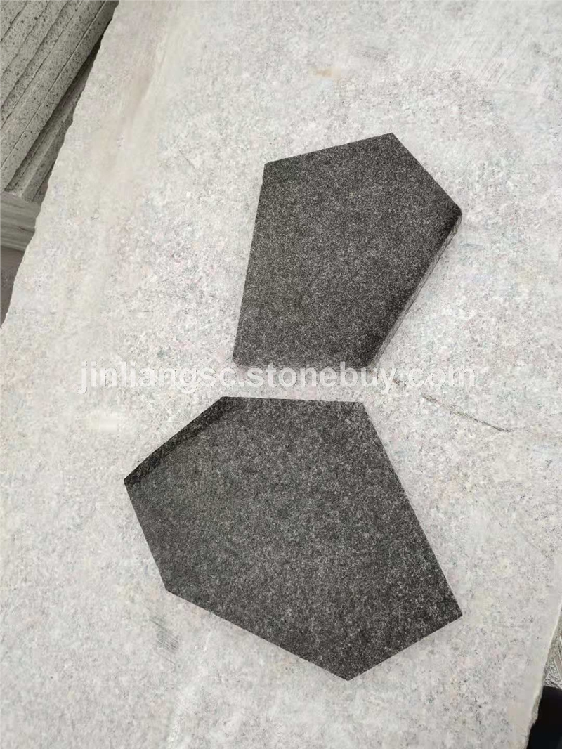 黑色冰裂纹石材