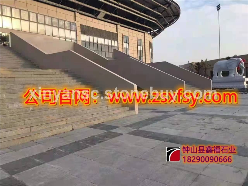 钟山青，芝麻黑 钟山县体育中心工程案例