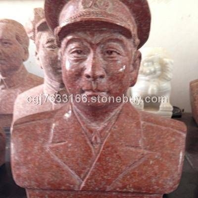 中国红雕塑