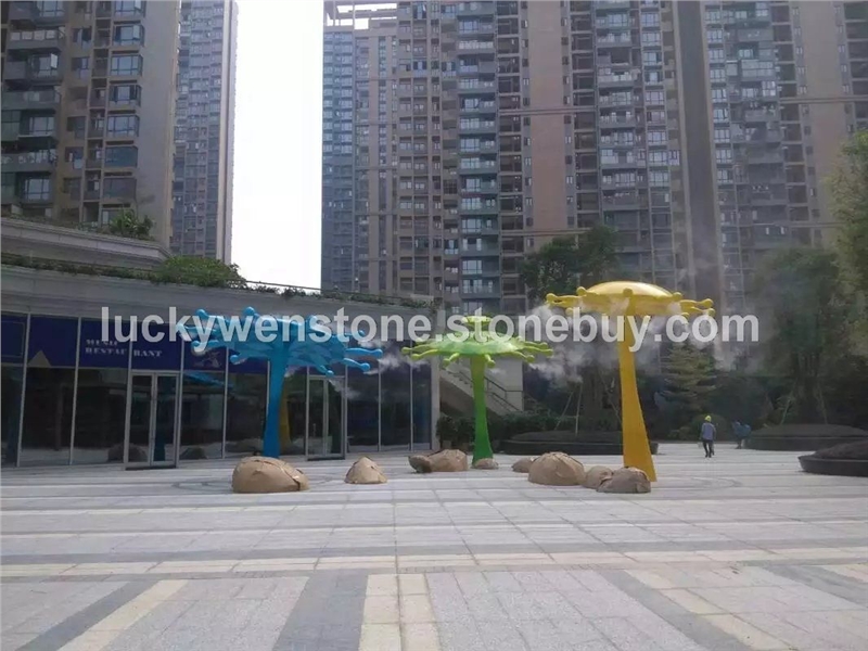 不锈钢广场风景雕塑