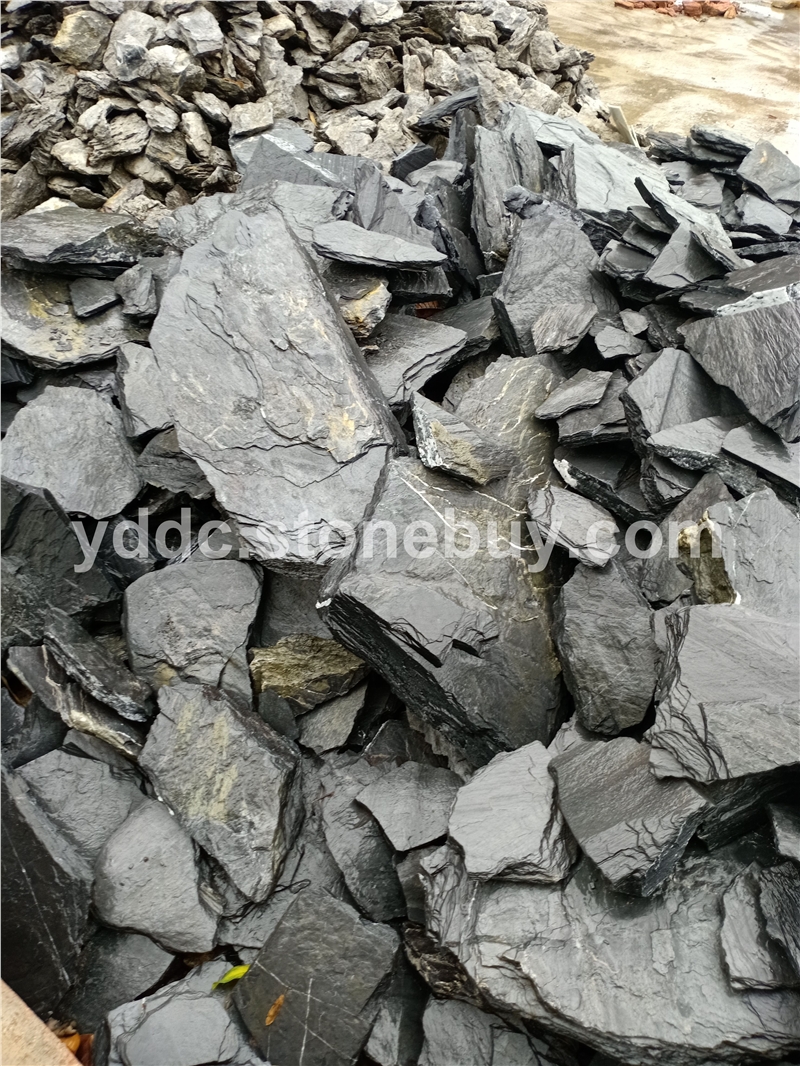 园林景区板石板岩垒墙石产地