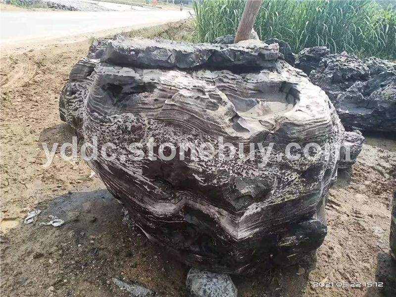 精品云雾石天然原石盆景