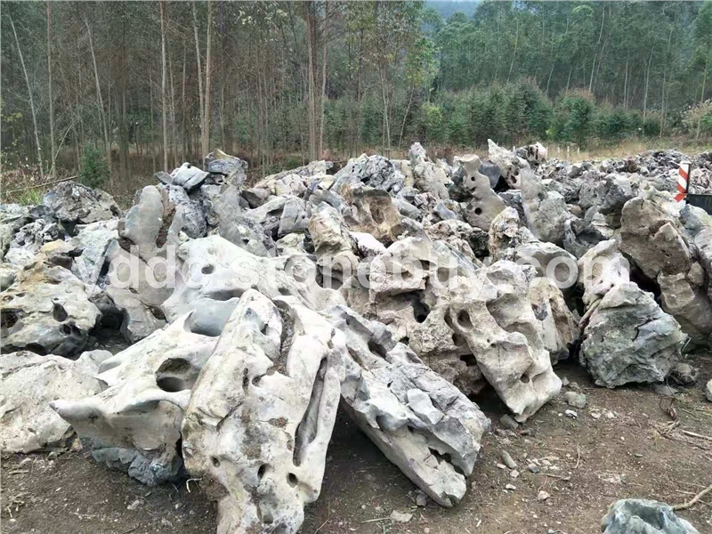 白太湖石工程用驳岸石河道护坡