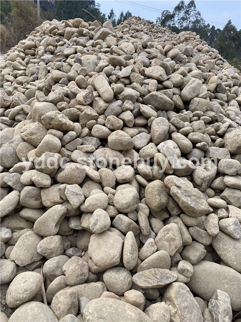 广东变压器鹅卵石批发抛光大量水磨石文化石人工湖铺底