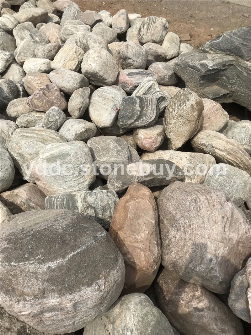 园林景观泰山石点缀驳岸围边石工程用石