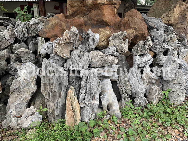 广东厂家供应小英石别墅鱼池假山 详情了解更多