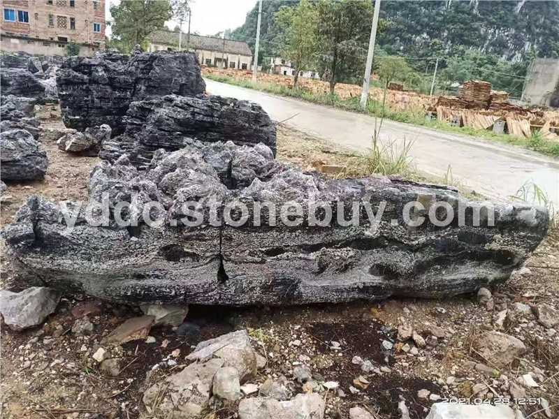 精品云雾石奇石造景