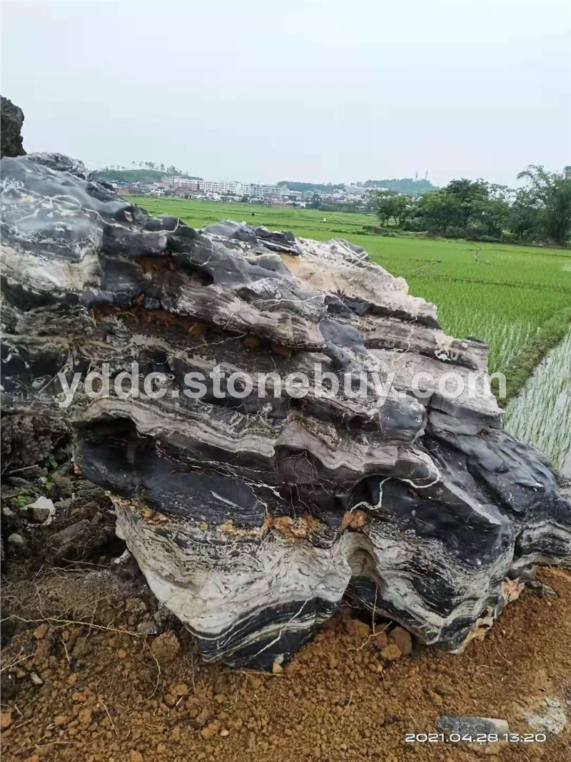 精品云霧石天然原石造景