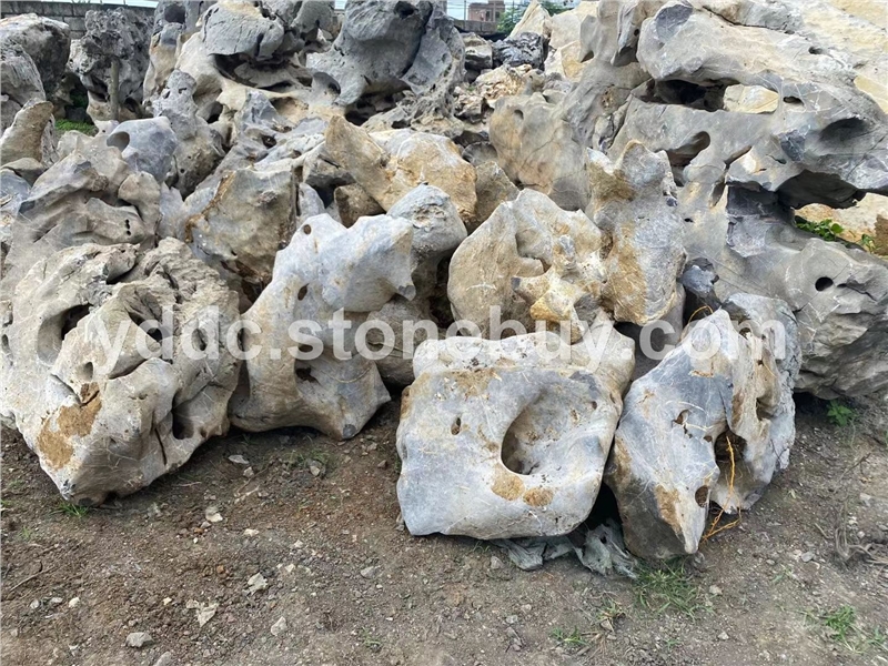 白太湖石白色景观石产地直销