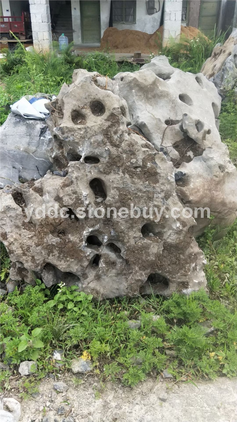白太湖石白色景观石优质现货