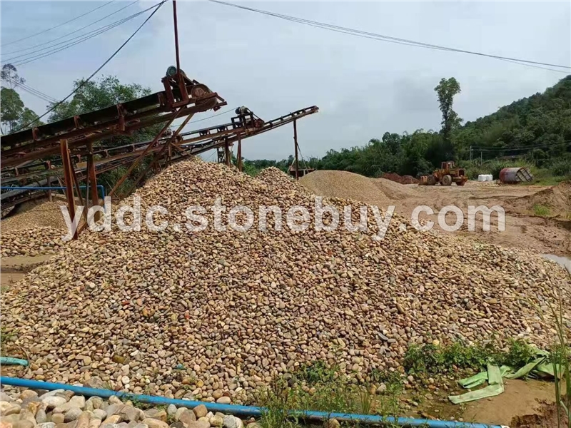 广东变压器鹅卵石装饰填海大量水磨石小石头污水净化
