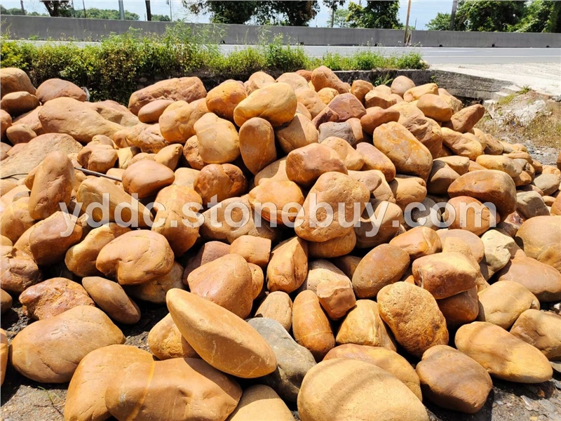 供應小塊黃蠟石天然原石置景石產地直發 品種豐富