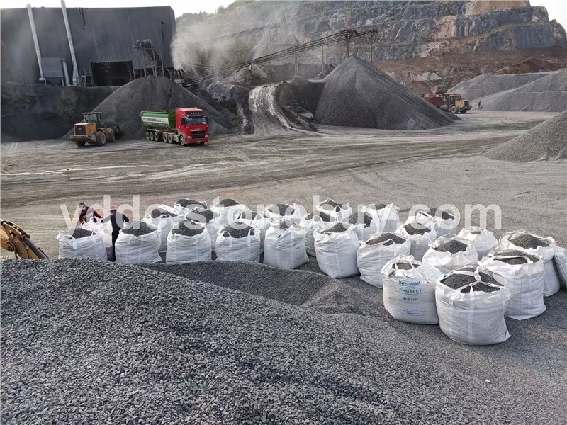 地坪砾石石米瓜子片瓜米石沙石基地道路铺设铺装