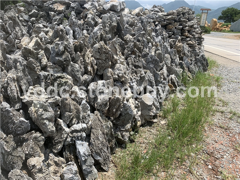 花园青龙石叠石盆景石附树石产地