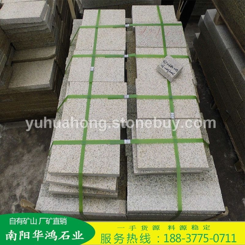 黄锈石马蹄石 黄锈石条石加工技艺精湛