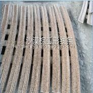 沙漠棕弧形线条