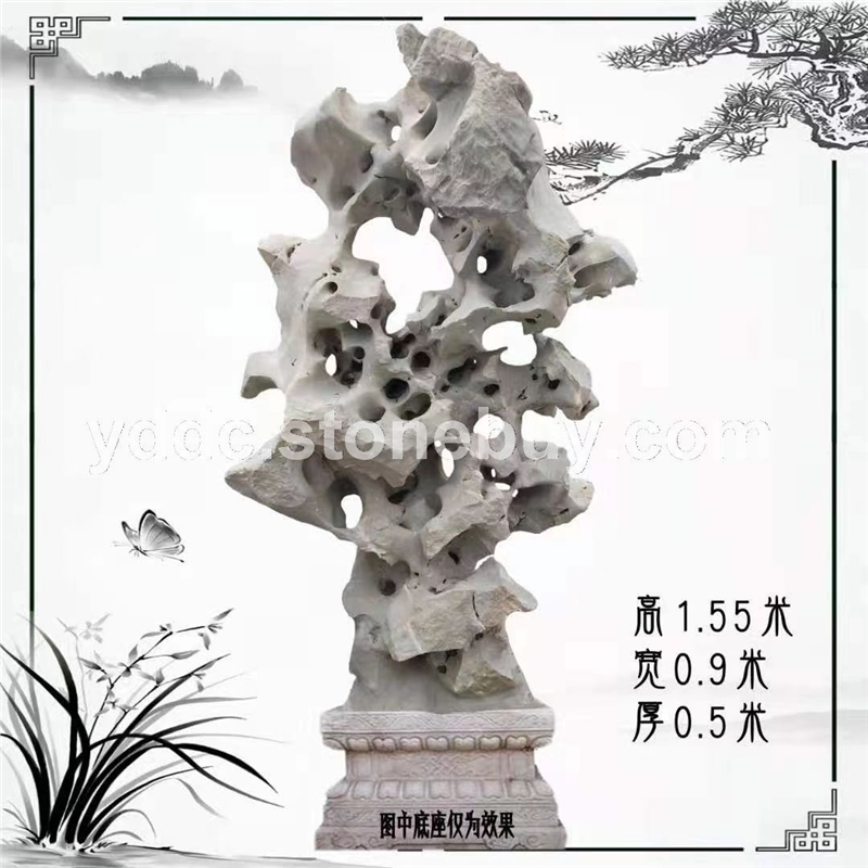 鼎诚园林精品太湖石园区景观石窟窿石