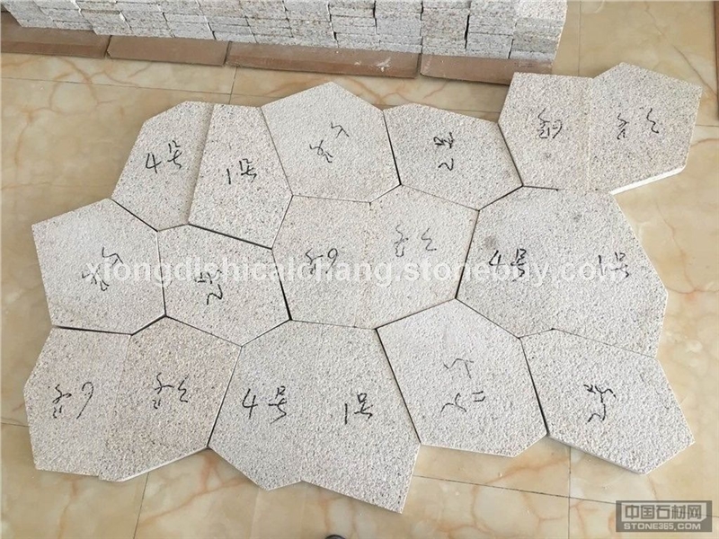 白锈石碎拼冰裂纹