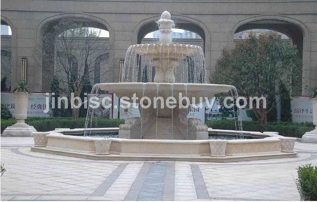 黄金麻工程喷水池
