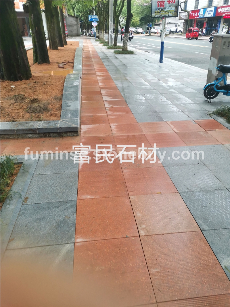 映山红石材富贵红石材工程
