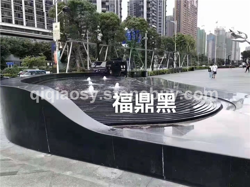 福鼎黑风景喷水池