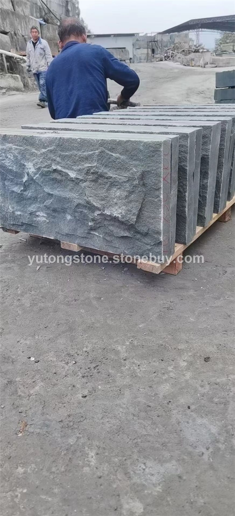 自然面黑砂岩