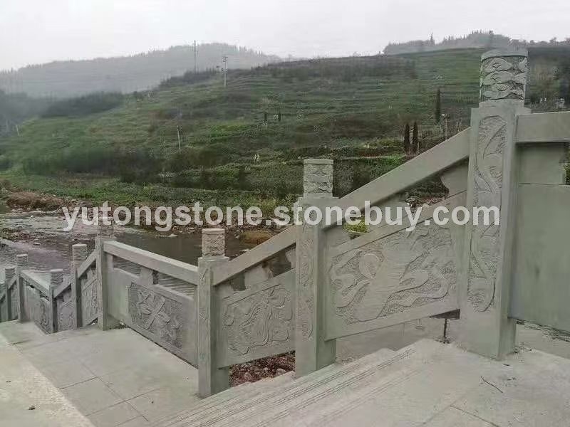 四川青砂岩桥栏杆