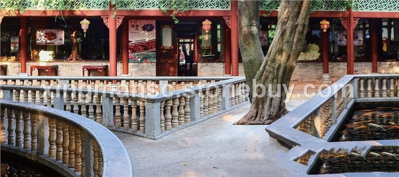 異形石欄桿案列