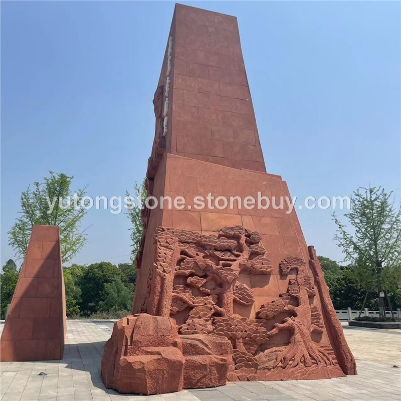 红砂岩建筑雕塑