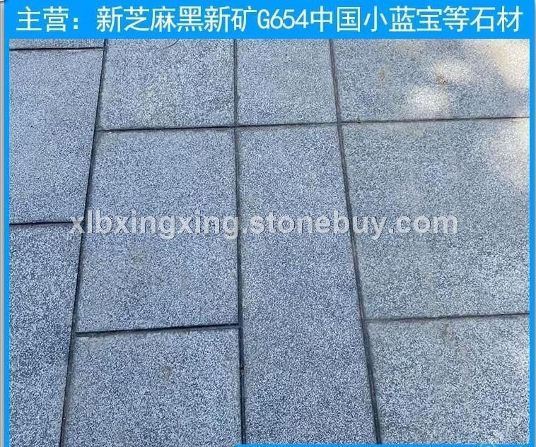 小蓝宝荔枝面地铺石工程案例小兰宝工厂