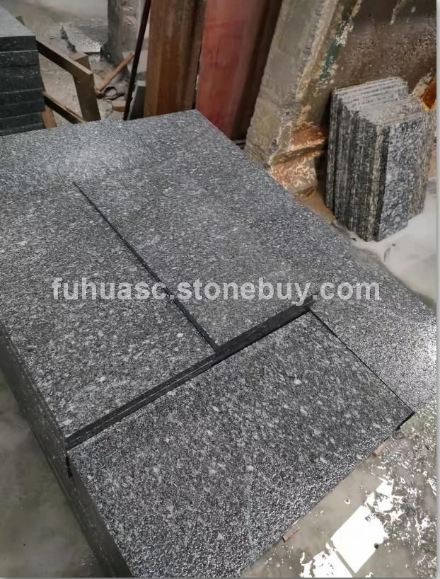 广西芝麻黑夜里雪喷砂面