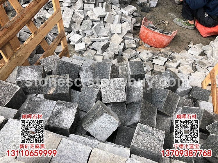 宁德小蓝宝小方块G653马蹄石弹石方块石小料石