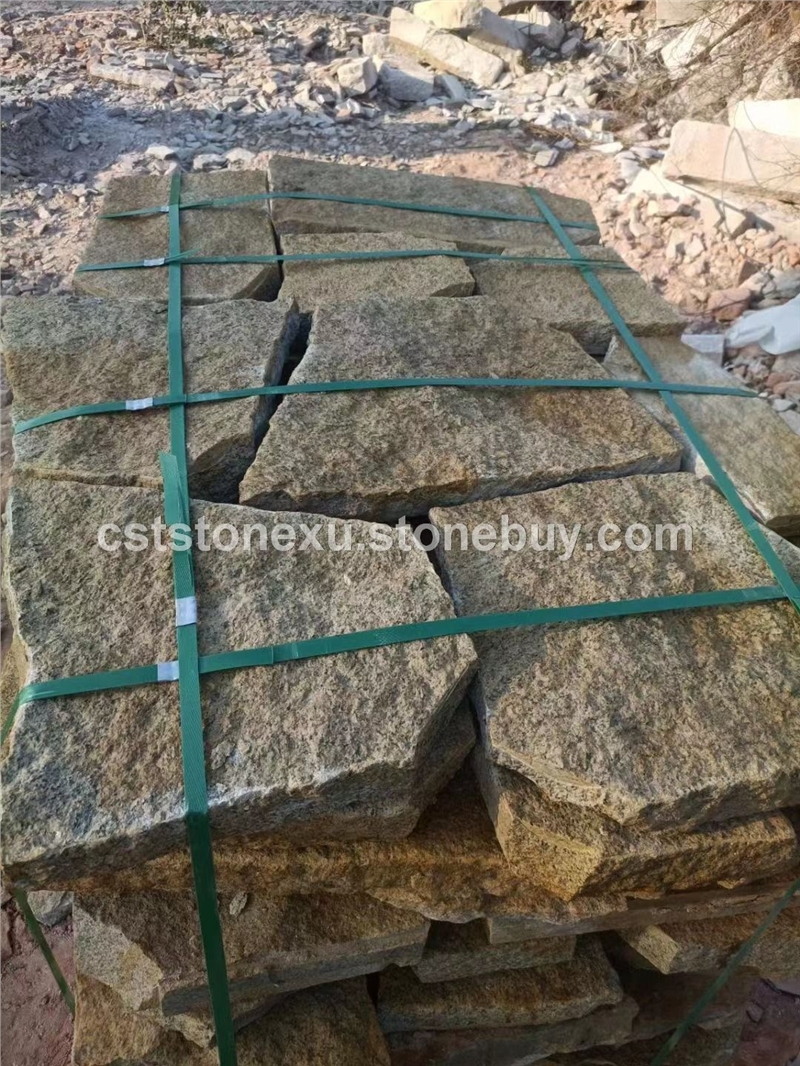 花岗岩自然面乱拼碎拼乱型仿古做旧