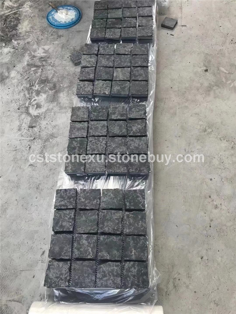 漳浦黑小方块网贴系列 自然面 火烧面 荔枝面等加工