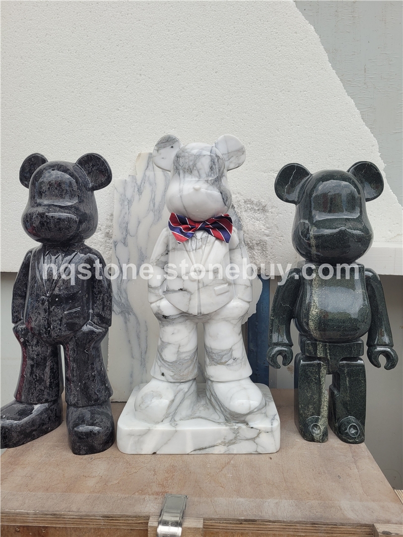 暴力熊石材家具摆件
